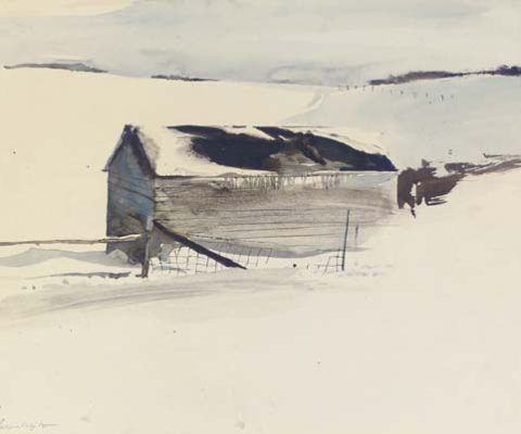 "Adam's Shed", de Andrew Wyeth